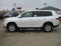 2011 Blizzard White Pearl Toyota Highlander V6  photo #4