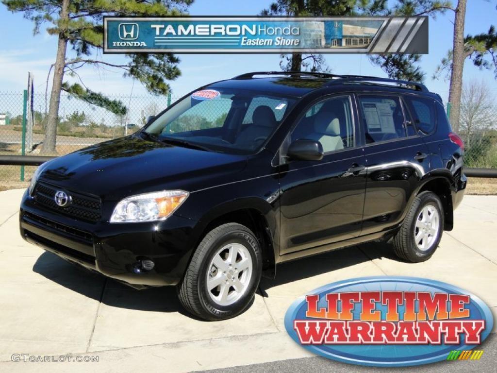 2006 RAV4 4WD - Black / Ash photo #1