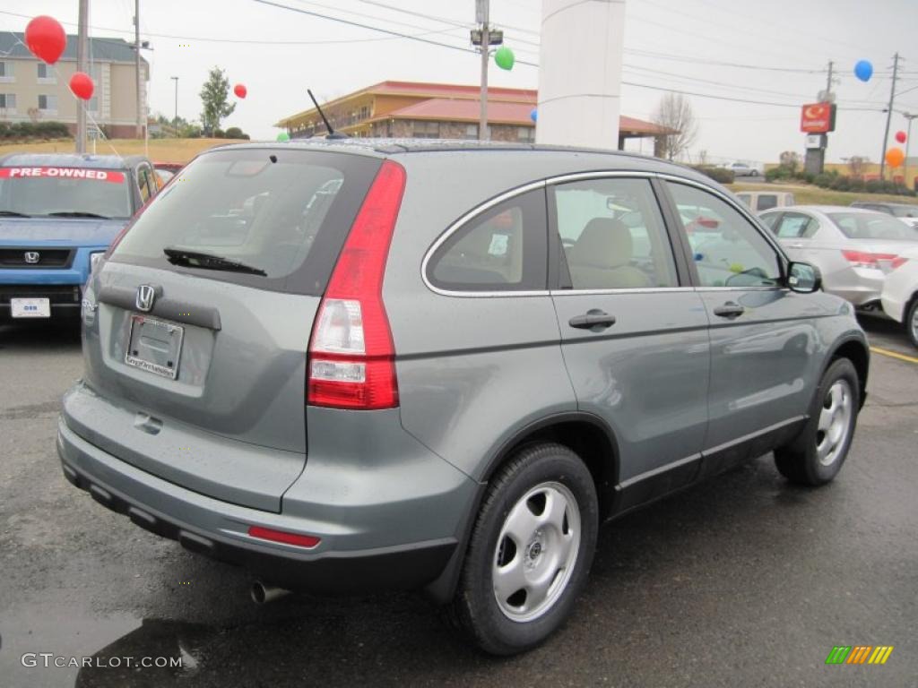 2011 CR-V LX - Opal Sage Metallic / Ivory photo #5