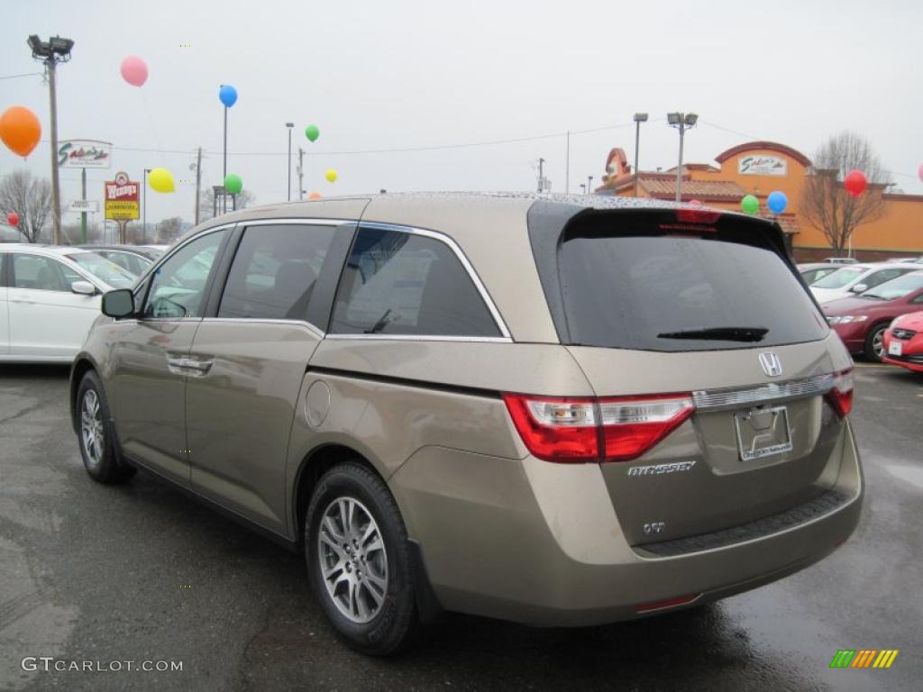 Mocha Metallic 2011 Honda Odyssey EX-L Exterior Photo #43828626