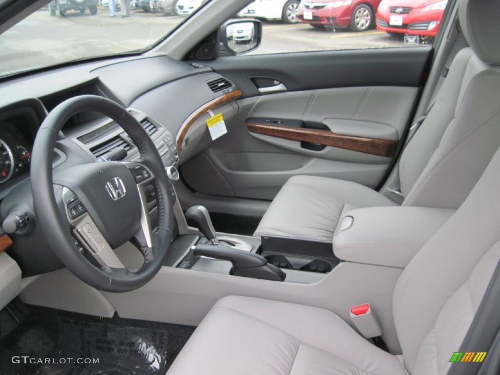 Gray Interior 2011 Honda Accord EX-L V6 Sedan Photo #43829161