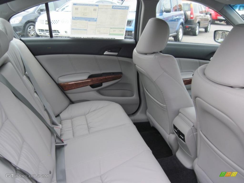 Gray Interior 2011 Honda Accord EX-L V6 Sedan Photo #43829196