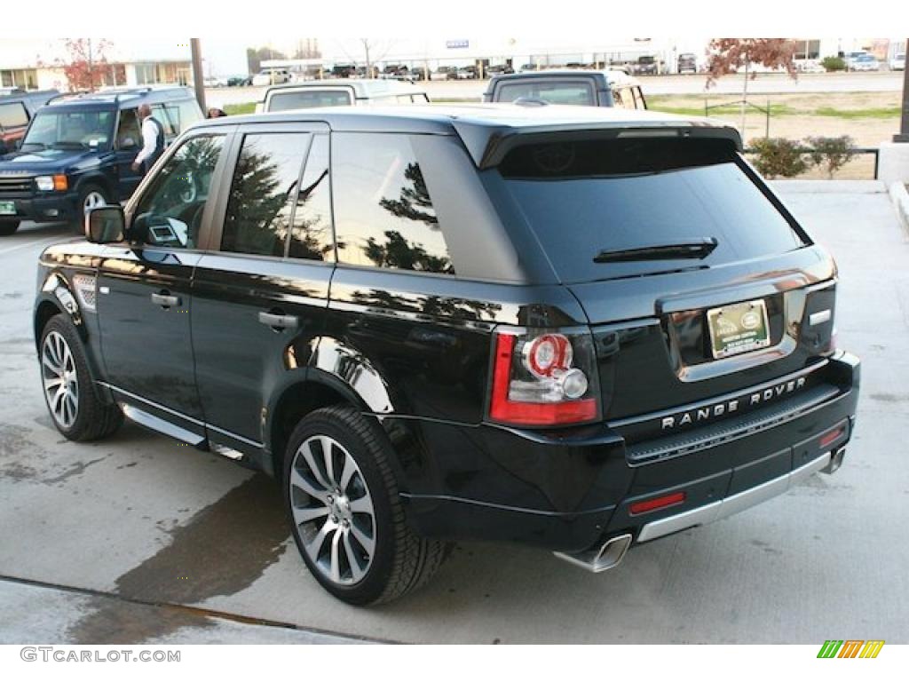 Santorini Black Metallic 2011 Land Rover Range Rover Sport Autobiography Exterior Photo #43829343