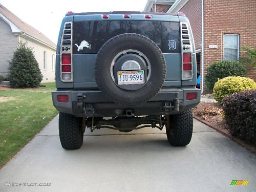 2006 H2 SUV - Slate Blue Metallic / Ebony photo #2