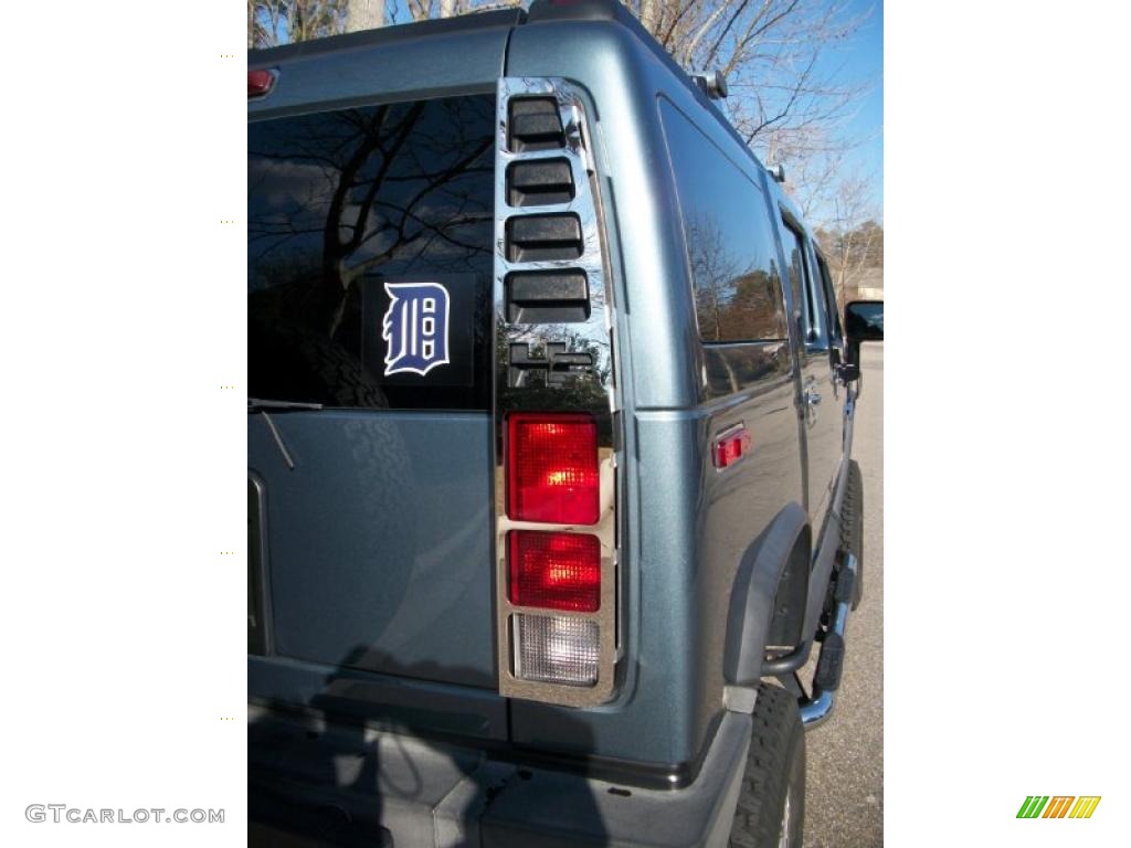 2006 H2 SUV - Slate Blue Metallic / Ebony photo #5