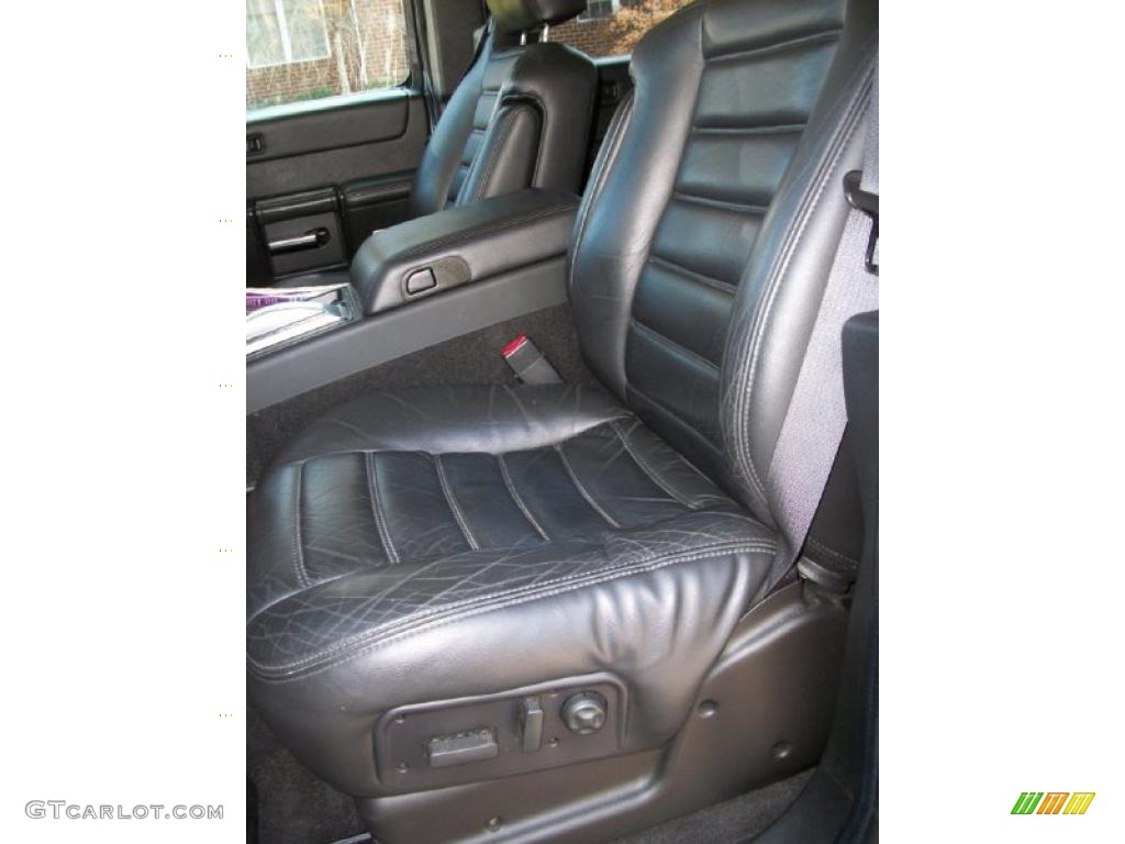 2006 H2 SUV - Slate Blue Metallic / Ebony photo #11