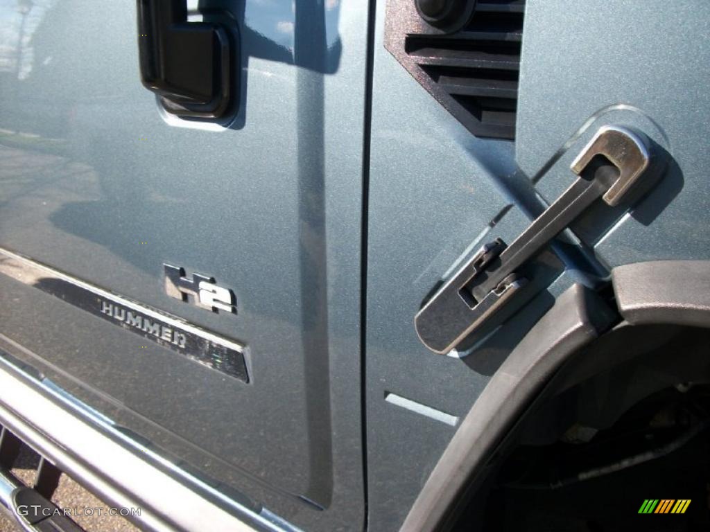 2006 H2 SUV - Slate Blue Metallic / Ebony photo #15