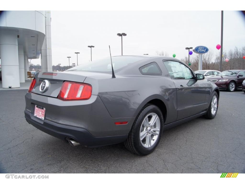 2011 Mustang V6 Coupe - Sterling Gray Metallic / Charcoal Black photo #3