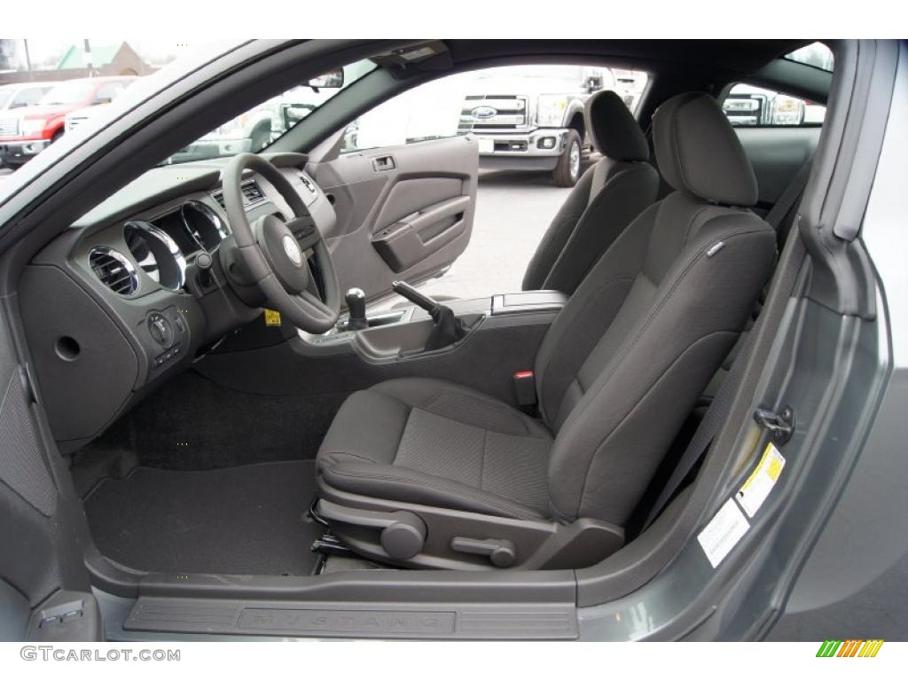 2011 Mustang V6 Coupe - Sterling Gray Metallic / Charcoal Black photo #9