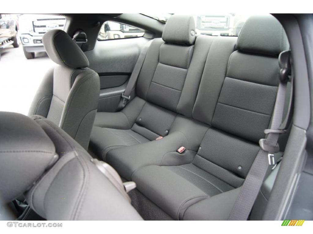 2011 Mustang V6 Coupe - Sterling Gray Metallic / Charcoal Black photo #10