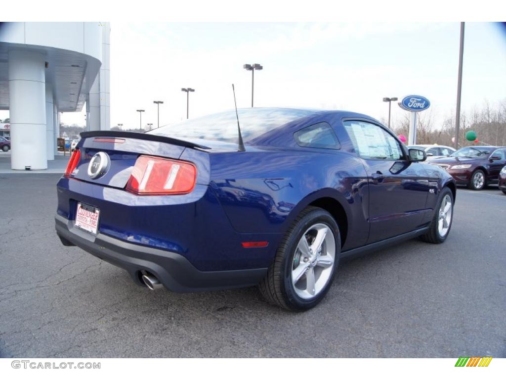 2011 Mustang GT Coupe - Kona Blue Metallic / Charcoal Black photo #3