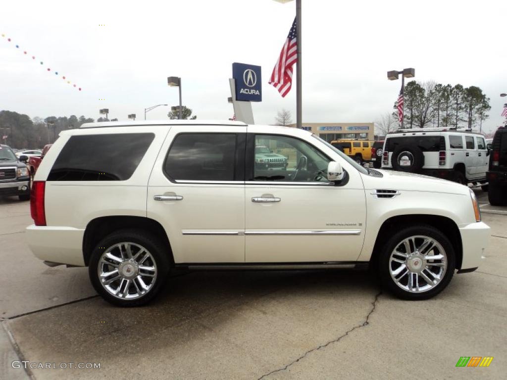 White Diamond 2009 Cadillac Escalade Platinum Exterior Photo #43831717