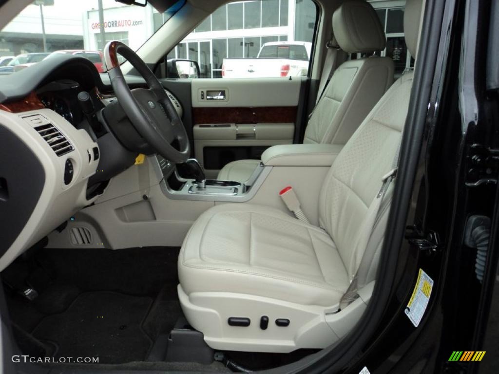Medium Light Stone Interior 2010 Ford Flex Limited Photo #43832901