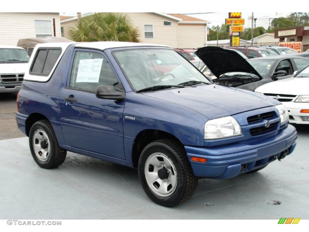 1999 Vitara JS - Sapphire Blue / Gray photo #39