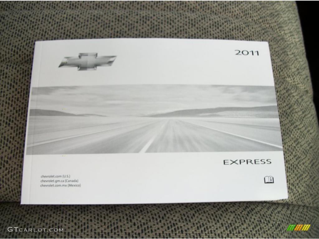 2011 Express 2500 Cargo Van - Sheer Silver Metallic / Medium Pewter photo #30