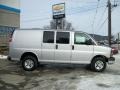 2011 Sheer Silver Metallic Chevrolet Express 2500 Cargo Van  photo #48