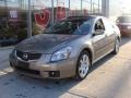 2008 Pebble Beach Metallic Nissan Maxima 3.5 SE  photo #4