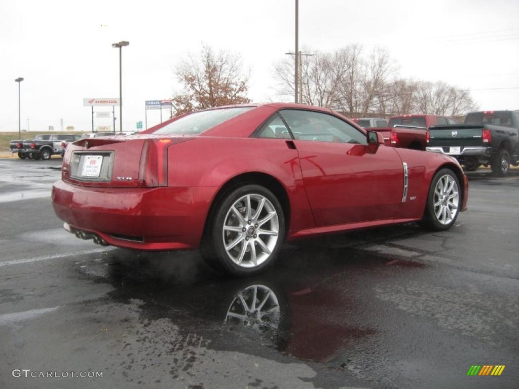 Crystal Red 2009 Cadillac XLR V Series Roadster Exterior Photo #43838577