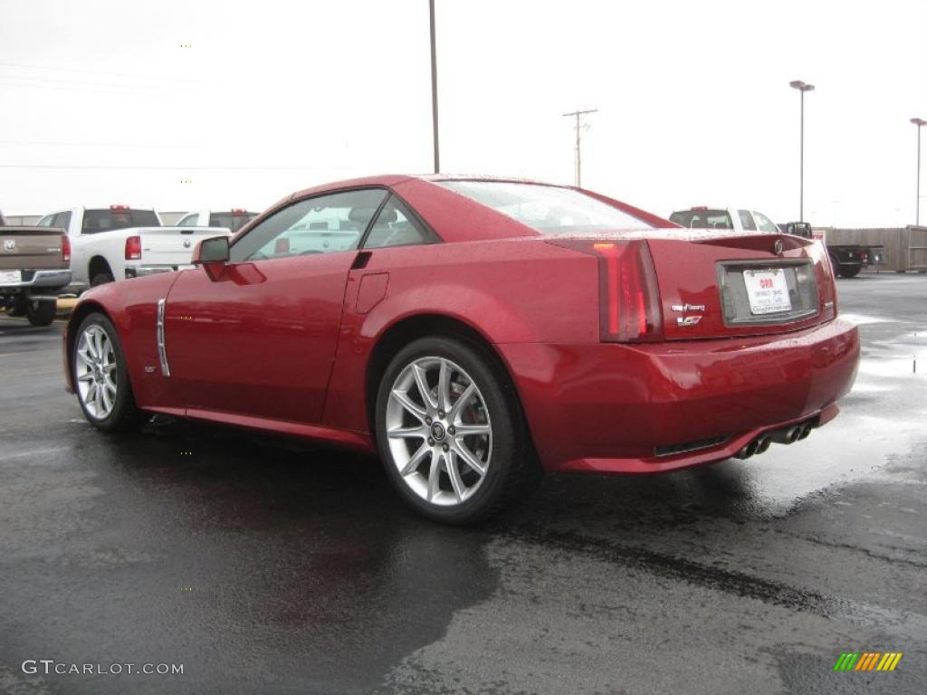 Crystal Red 2009 Cadillac XLR V Series Roadster Exterior Photo #43838610