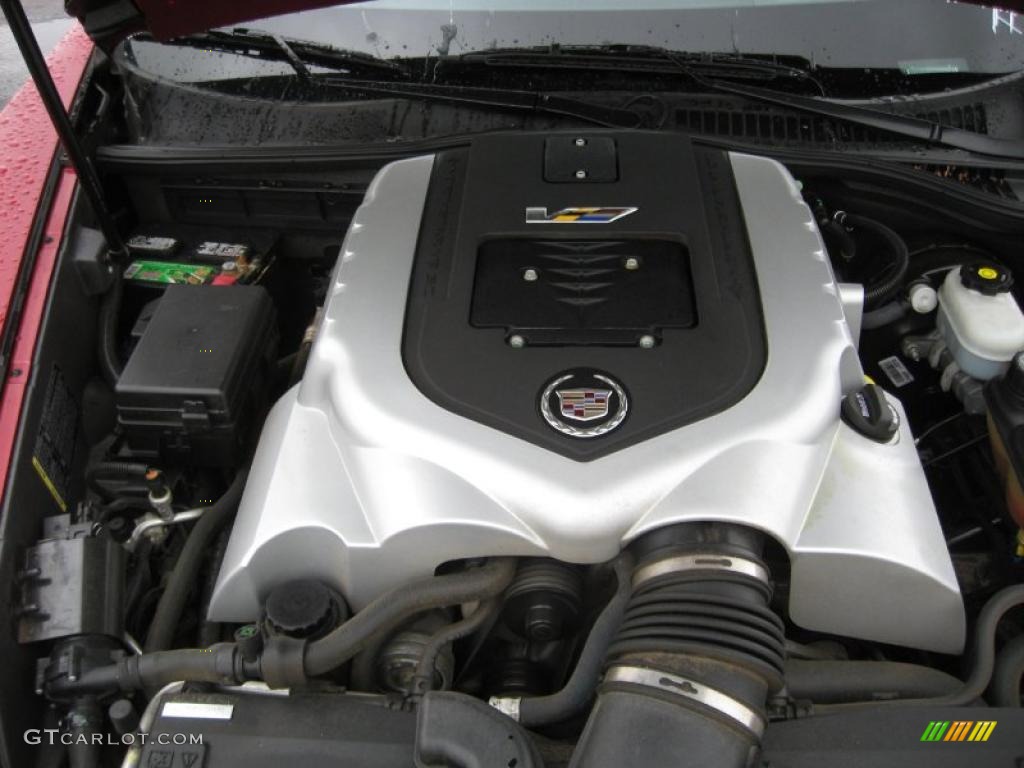 2009 Cadillac XLR V Series Roadster Engine Photos