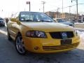 Sunburst Yellow 2005 Nissan Sentra SE-R Spec V