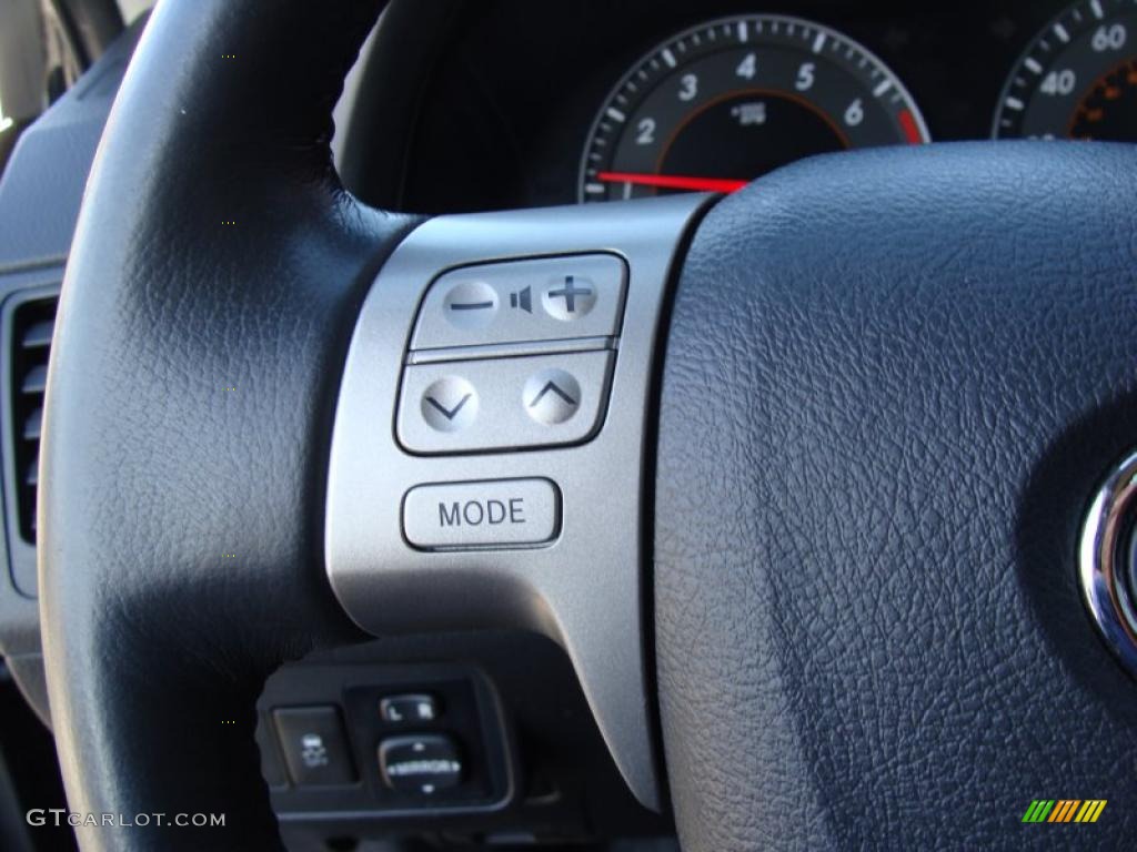 2009 Toyota Corolla XRS Controls Photo #43841856