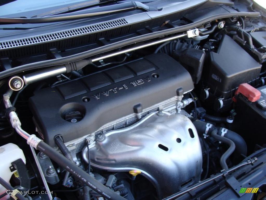 2009 Toyota Corolla XRS 2.4 Liter DOHC 16-Valve VVT-i Inline 4 Cylinder Engine Photo #43841949