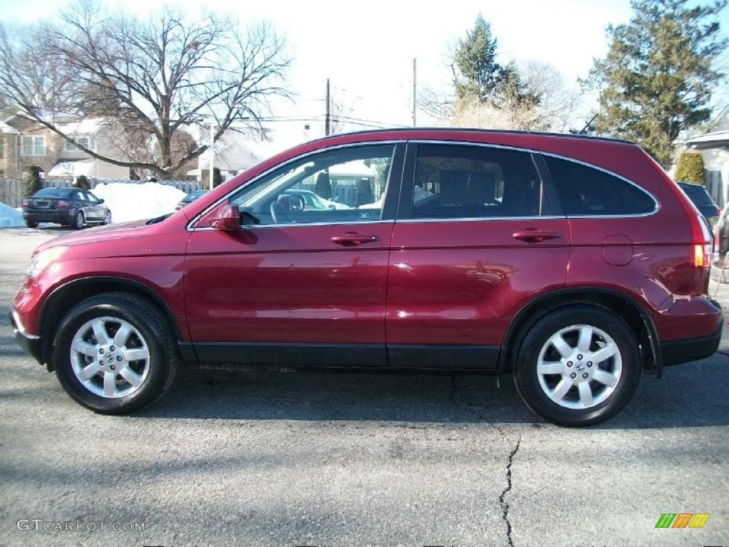 2008 CR-V EX-L 4WD - Tango Red Pearl / Gray photo #6
