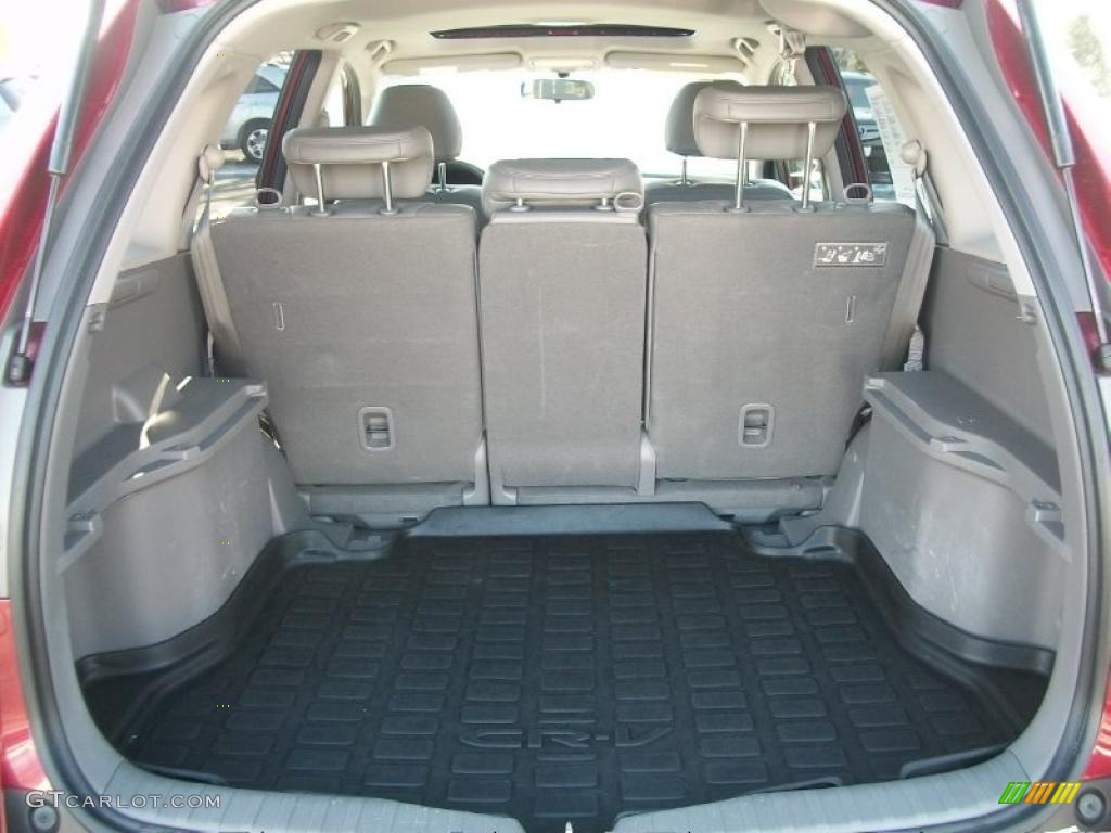 2008 CR-V EX-L 4WD - Tango Red Pearl / Gray photo #21