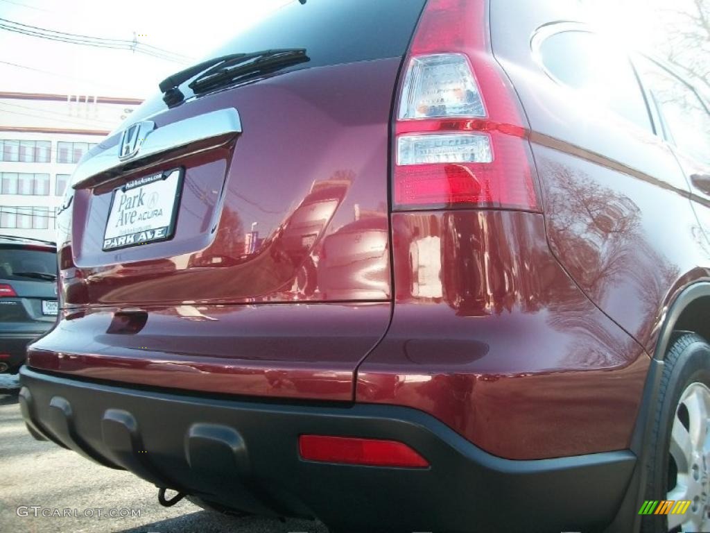 2008 CR-V EX-L 4WD - Tango Red Pearl / Gray photo #22