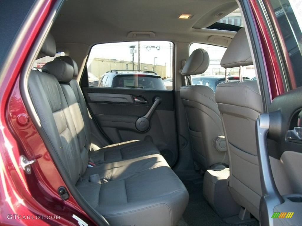 2008 CR-V EX-L 4WD - Tango Red Pearl / Gray photo #24