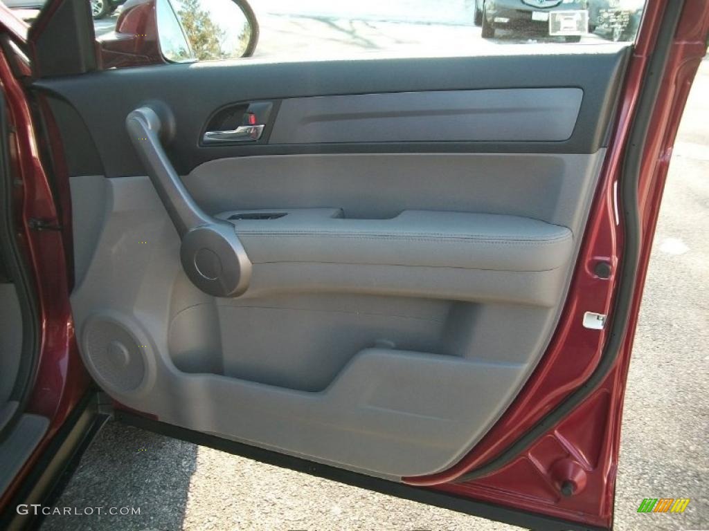 2008 CR-V EX-L 4WD - Tango Red Pearl / Gray photo #25