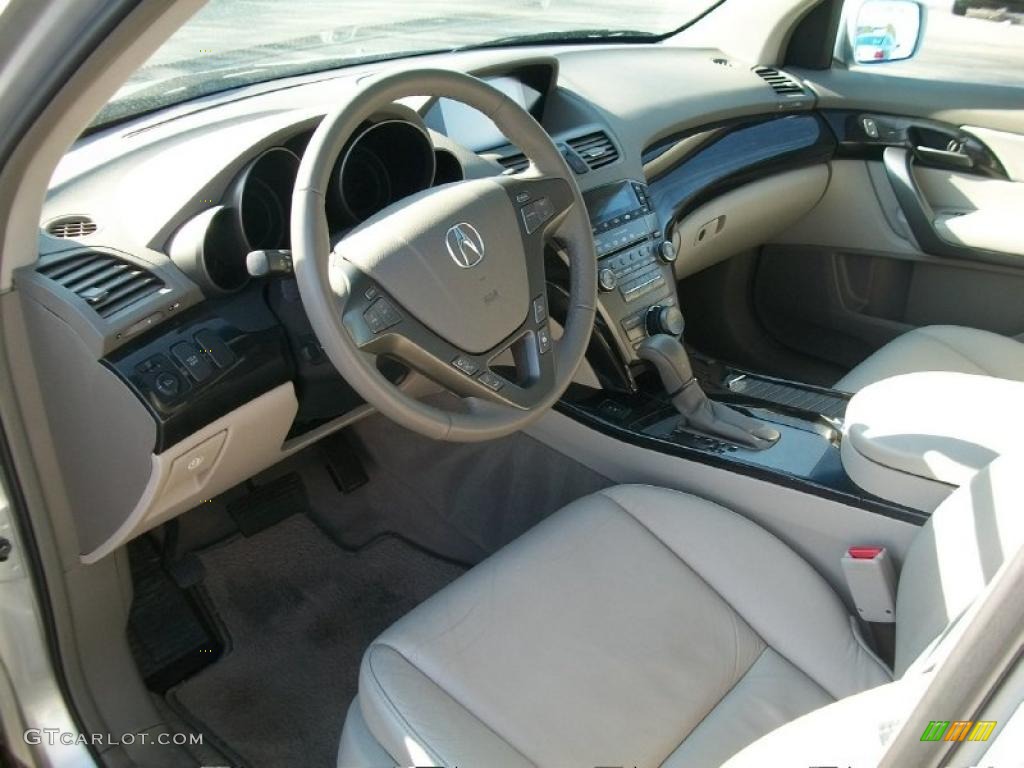 Taupe Interior 2008 Acura MDX Technology Photo #43843973