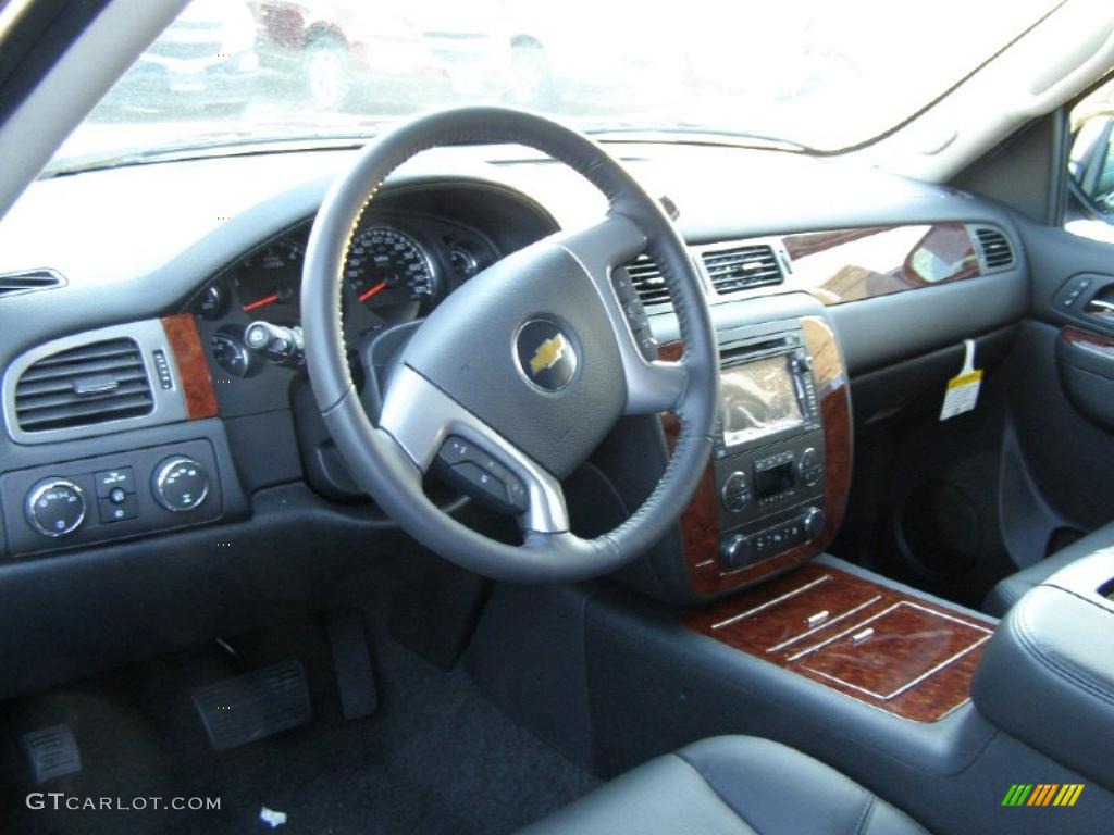 2011 Tahoe LTZ 4x4 - Mocha Steel Metallic / Ebony photo #3