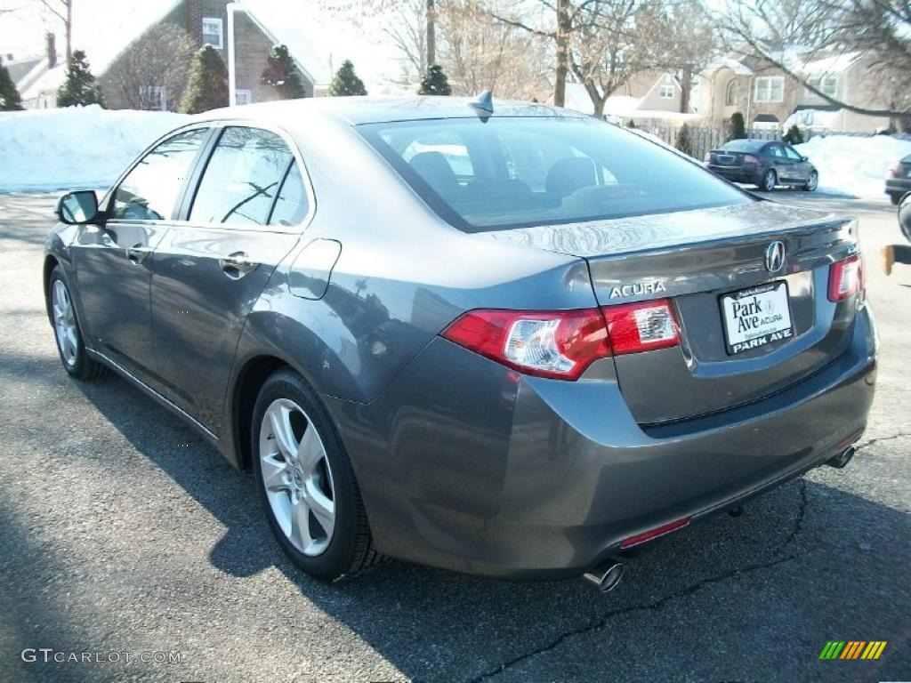 2010 TSX Sedan - Polished Metal Metallic / Ebony photo #5