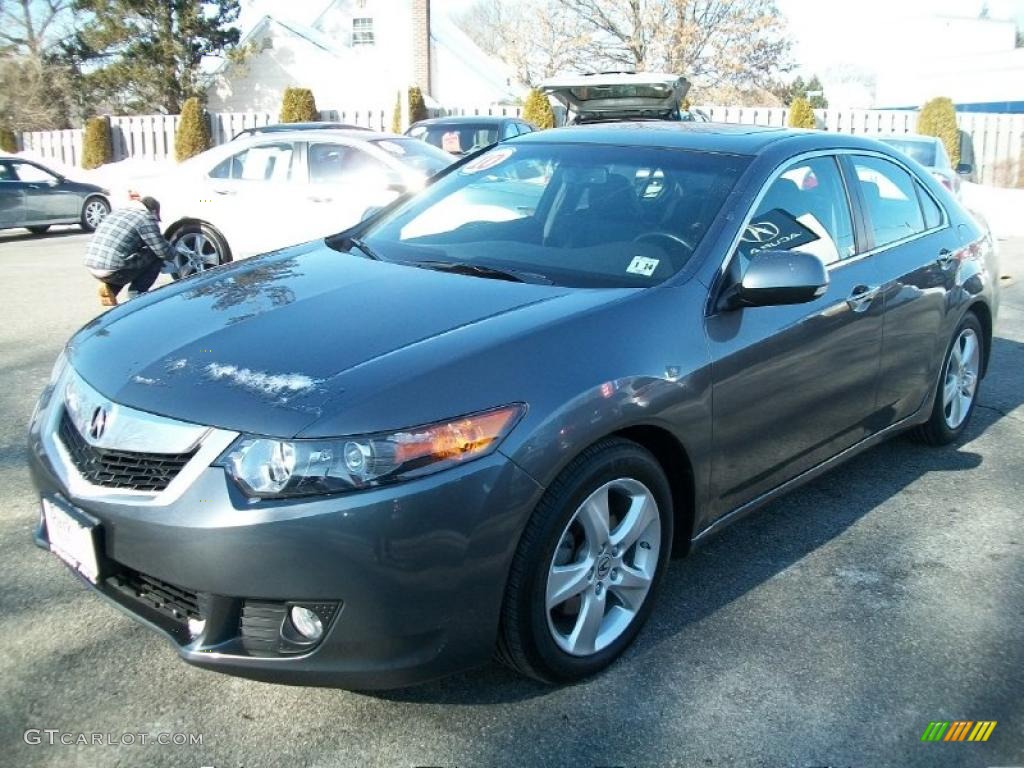 2010 TSX Sedan - Polished Metal Metallic / Ebony photo #7