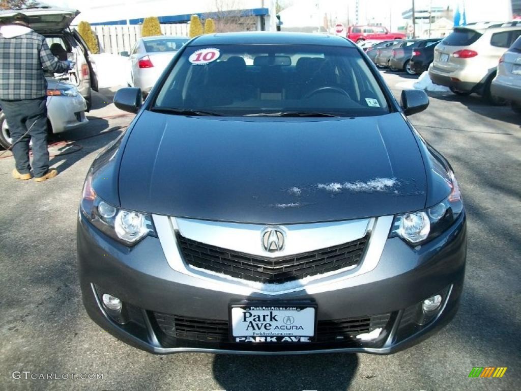 2010 TSX Sedan - Polished Metal Metallic / Ebony photo #8