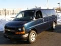 2007 Dark Blue Metallic Chevrolet Express 1500 Cargo Van  photo #1