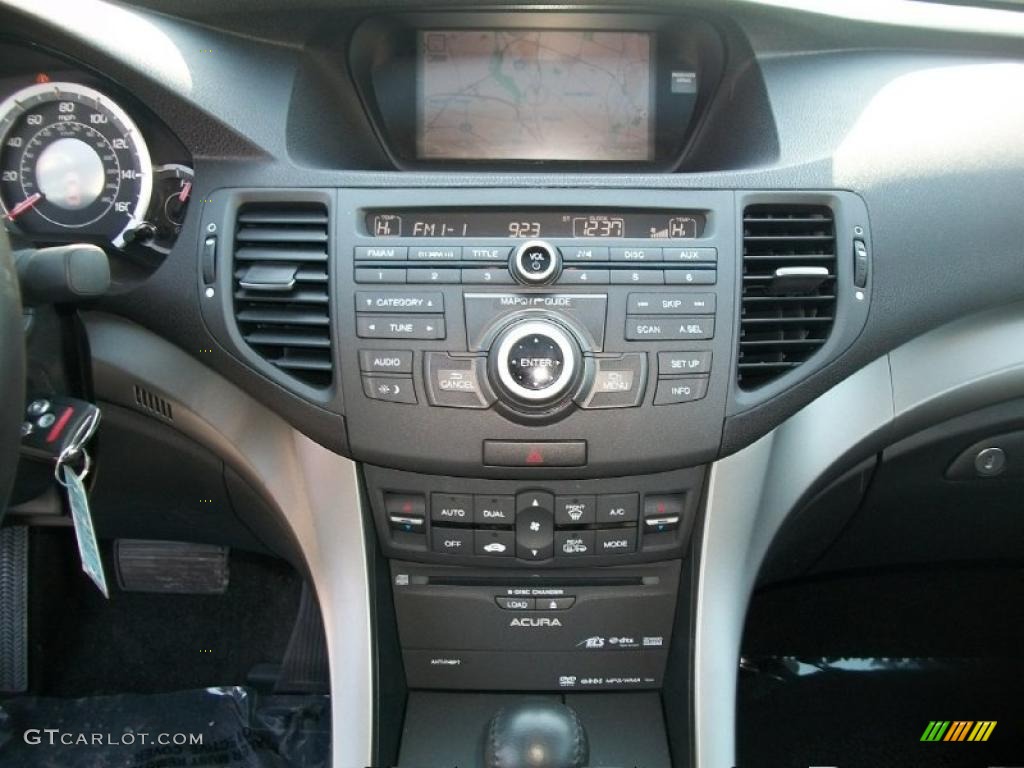 2010 TSX Sedan - Polished Metal Metallic / Ebony photo #18