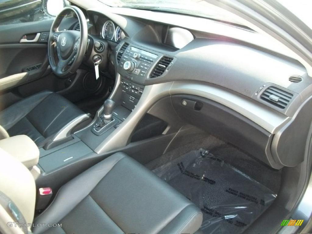 2010 TSX Sedan - Polished Metal Metallic / Ebony photo #26