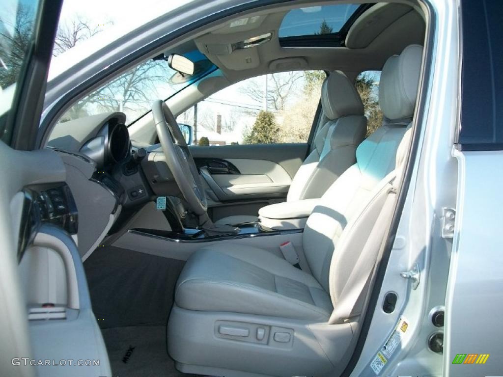 2007 MDX  - Billet Silver Metallic / Taupe photo #12