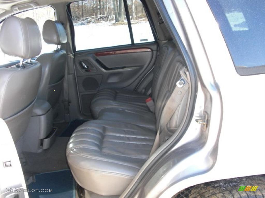 1999 Grand Cherokee Limited 4x4 - Bright Platinum Metallic / Agate photo #7