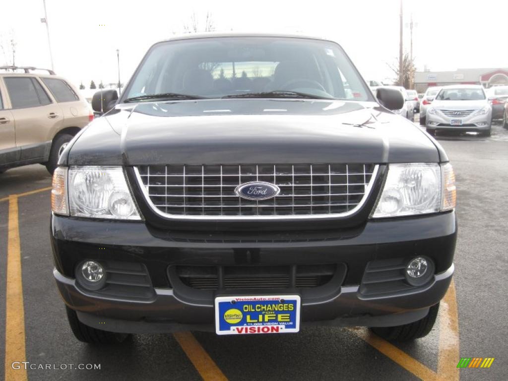 2003 Explorer XLT 4x4 - Black / Graphite Grey photo #12