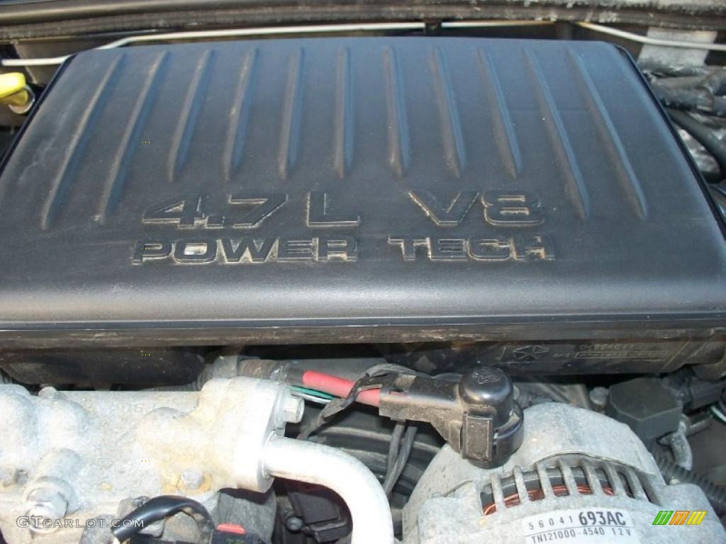 2004 Jeep Grand Cherokee Limited 4x4 4.7 Liter SOHC 16V V8 Engine Photo #43850213