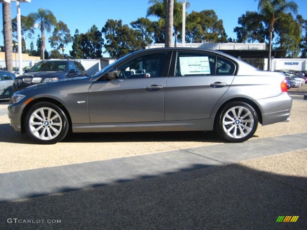 Space Gray Metallic 2011 BMW 3 Series 328i Sedan Exterior Photo #43851463