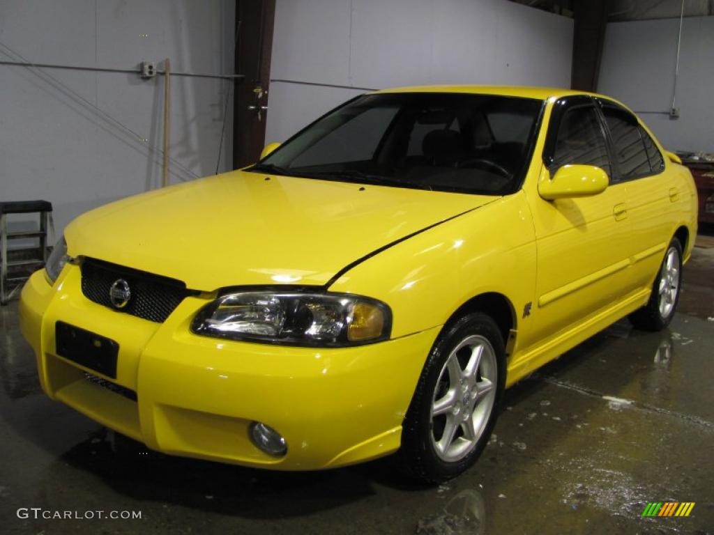 Sunburst Yellow Nissan Sentra