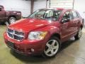2008 Inferno Red Crystal Pearl Dodge Caliber R/T  photo #1