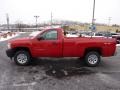 2011 Victory Red Chevrolet Silverado 1500 Regular Cab 4x4  photo #4