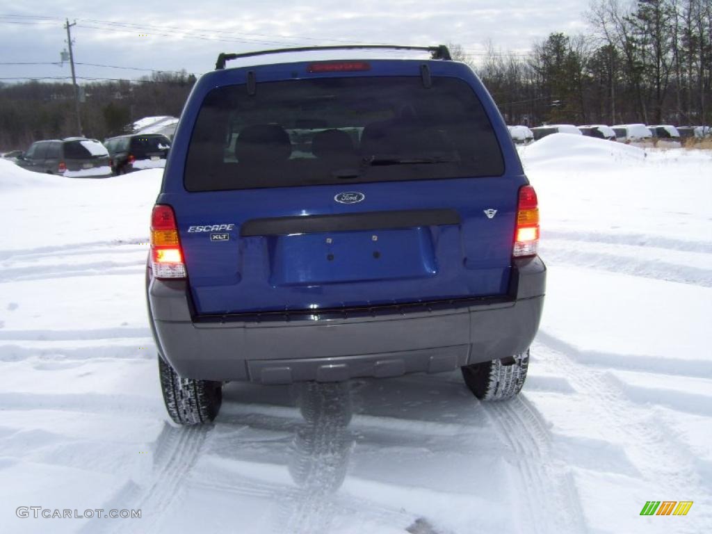 2006 Escape XLT V6 4WD - Sonic Blue Metallic / Medium/Dark Flint photo #6