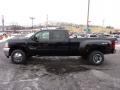 Black 2011 Chevrolet Silverado 3500HD LTZ Crew Cab 4x4 Dually Exterior